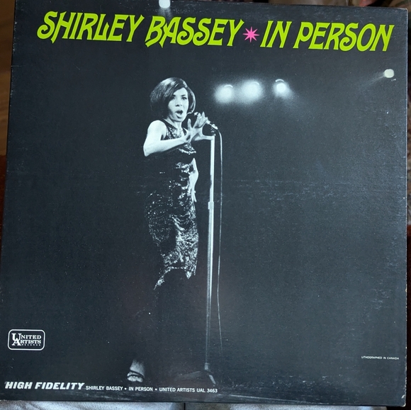 United artists Other - ✌🏼2/$20✌🏼Shirley Bassey "In Person" 1965 Vinyl